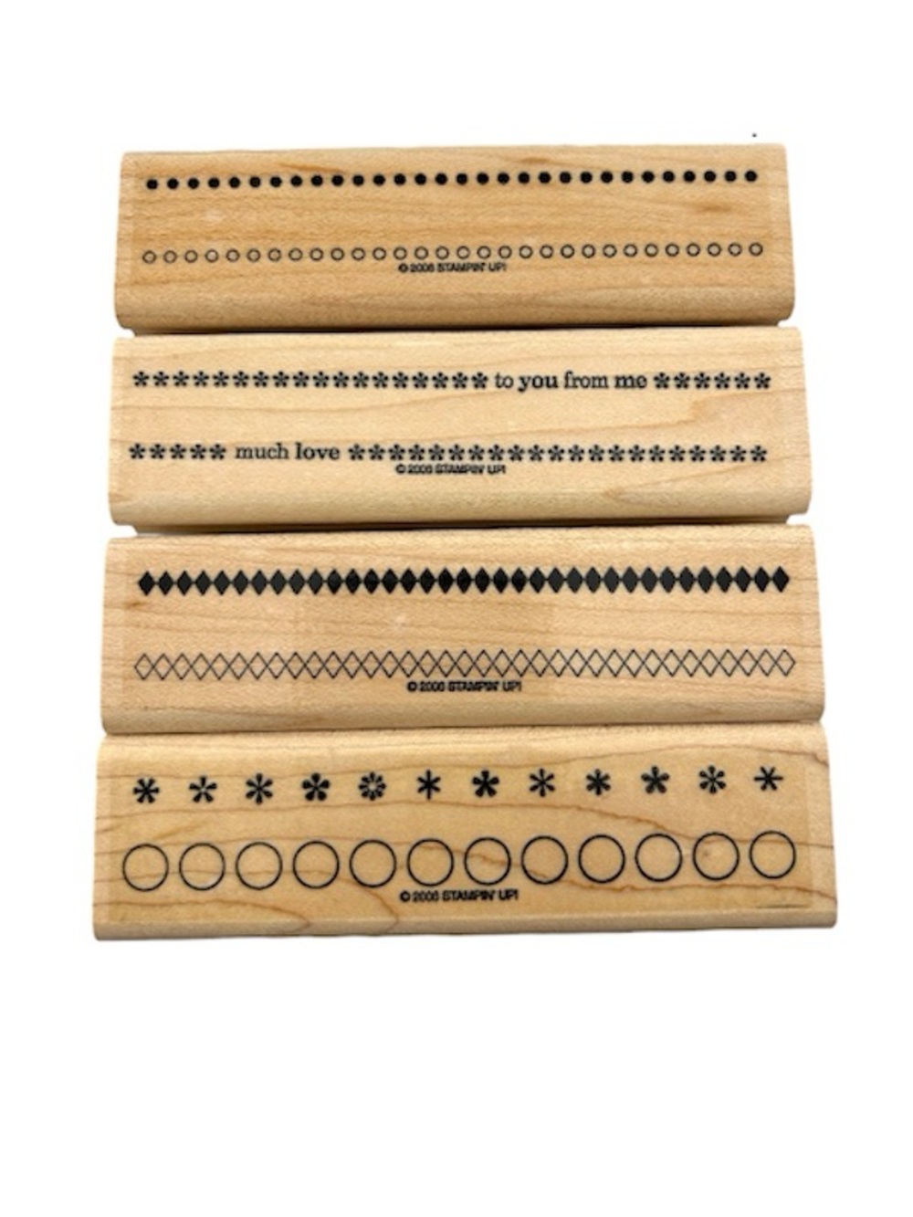 🍒 Stampin’Up! 🍒 “All in a Row” Stamp set.